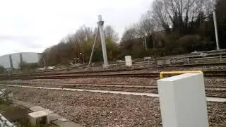 802002 5Z23 passing through Swindon train station Wiltshire 27.11.2017