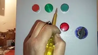 DOL Starter Panel with Heater Wiring | Direct Online Starter Panel Full Wiring Hindi