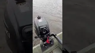 First run on new 6HP Suzuki outboard