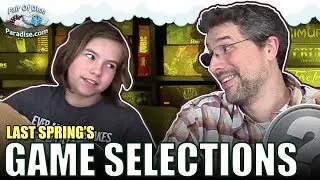 Our Top Board Game Selections! ...from last spring.