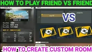 #freefire How to Create Custom Room | How to Play Friend v/s Friend in Free Fire | GPT | Ft.Abhinav