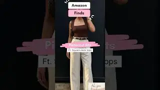 Square neck top with pinteresty vibes from amazon