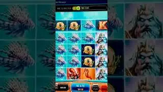 Quite the win for a .20 cent bet on Chumba Atlantis slot. I must say this.