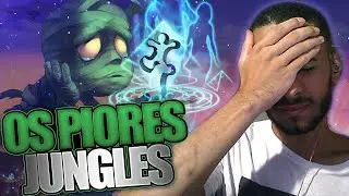 OS 5 PIORES CAMPE&Otilde;ES PARA SUBIR DE ELO NA JUNGLE!! - League of Legends: Wild Rift