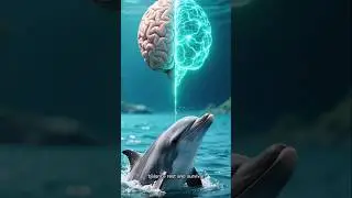How Dolphins Sleep With Half a Brain Awake 🐬💤#DolphinFacts #OceanSecrets