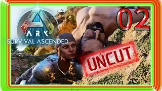 *UNCUT* ARK: Survival Ascended Gameplay 02 \ Alpha Raptor In Our Base?! Tickle Chicken Fam Destroyer