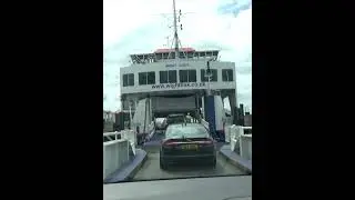 Isle of Wight Car Ferry Boarding  | #Shorts