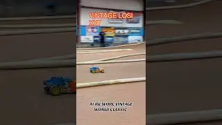 Vintage losi Xxt at the thunder alley WORC vintage world classic. #jconcepts  #protek