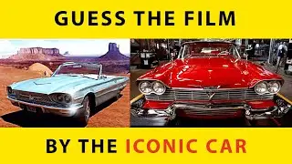 🤔🎬🚗 GUESS THE MOVIE BY THE CAR | FILM QUIZ CHALLENGE 🤔🎬🚗