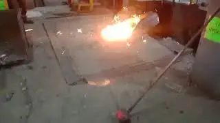 SG iron preparation in induction furnace and pouring