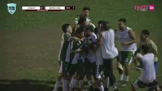 FUTBOL DE LOS BARRIOS -  LAVALLE 0 VS SANTA LUCIA 4