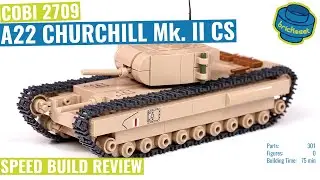 COBI 2709 - A22 Churchill Mk. II CS (1:48) - Speed Build Review