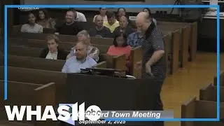 Man busts out breakdance moves at town council meeting