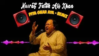 Nusrat Fateh Ali Khan | Mera Piya Ghar Aya Remix |Technonerd Music|2025 Remix Qawali Part .1 Nonstop