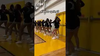 Us because 🏀 szn wya? #basketball #basketballgame #highschoolbasketball #highschoolsports #cheer