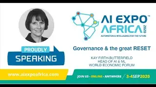 AI Expo Africa 2020: Governance and the great RESET