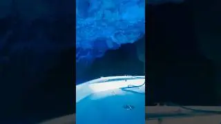 Discover Kastellorizo's Blue Grotto, Greece | A Dazzling Wonder 🇬🇷 #bluegrotto #bluecave #greece