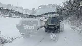 Paseo en coche por la Nieve. Anoia, CAT. 05/01/2026