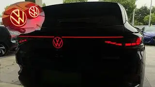 Transform Your VW: Rear Red LED Emblem First Look (89.8mm & 117mm)