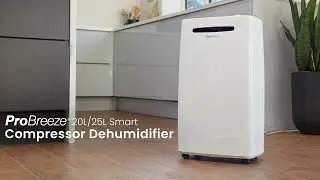 Pro Breeze 20L/25L Smart Compressor Dehumidifiers &ndash; Smart App Control & Laundry Mode