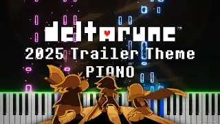 Deltarune Nintendo Switch 2 Trailer Music | Piano Arrangement