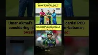 Umar Akmal&rsquo;s ODI Comeback Soon? 🔥 PCB Considering Him as Wicketkeeper-Batsman! | #UmarAkmal #Cricket