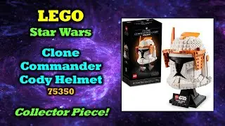 LEGO 75350 - Star Wars Clone Commander Cody Helmet - Great Collector Piece