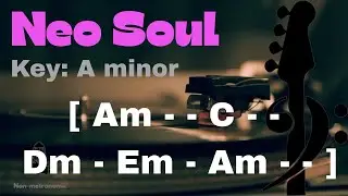 Neo Soul Bass Backing Track in 