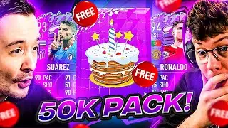 I GOT MY FIRST FUT BIRTHDAY CARD! - FIFA 22 ULTIMATE TEAM PACK OPENING