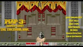 DOOM Amalgoom (U.V. 100%) Map 3: (Map03+E1M3) The Toktugal Dam