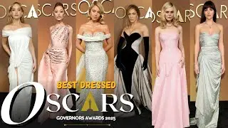 TOP 12 BEST DRESSED AT THE GOVERNORS AWARDS 2025!