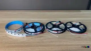 MODELOS DE FITA WS2811 DISPONÍVEIS  - DA MAIS BÁSICA A ALTO BRILHO 720 LEDS - WH LEDS
