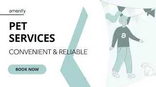 Convenient and Reliable Pet Services: Discovering the Amenify Difference #Petservicenearme