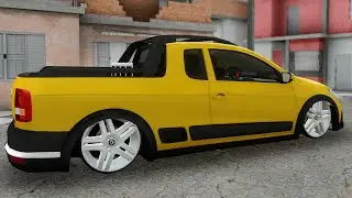 SAVEIRO CROSS REBAIXADA COM SOM - TOCANDO BONDE DO GATO PRETO - ELA &Eacute; SOLTEIRA - GTA ONLINE
