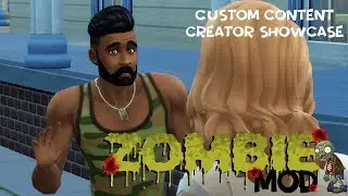 Sims 4 Custom Content Creator Showcase: ZOMBIE MOD!
