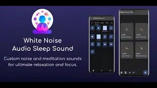 White Noises : Get inner peace with white, deep rumble brown, nature noises, and sleep sounds