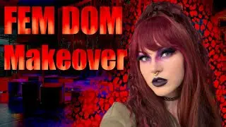 Turning Myself Into a Fem Dom 💄 Full Face Makeover with Pro MUA Cayce Hanalei