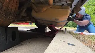 СНЯТИЕ ТОПЛИВНОГО БАКА, часть 1 #chevyg20 #vandura