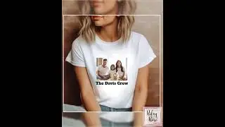 Custom Photo Shirt, Custom T-Shirt, Custom Picture Shirt, Personalized Photo Print Tee, Custom Pr...