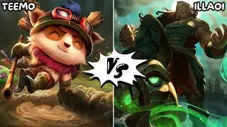 The only way to beat Illaoi is by not losing | Teemo vs Illaoi Top Lane!