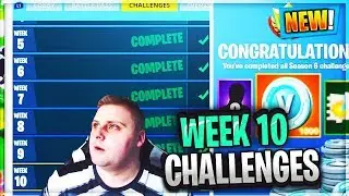 Fortnite WEEK 10 All Leaked Challenges SEASON 9 Hype