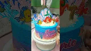 Mermaid Themed Money Cake