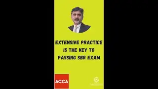 Extensive practice is the Key to Passing SBR Exam #acca #sbr #student #exam