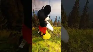 Disney #dancing Mickey #hot dog dance #popular #ytshorts