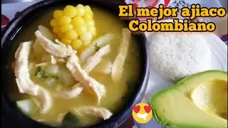 EL MEJOR AJIACO COLOMBIANO receta completa paso a paso fácil, rápida y muy deliciosa la (original)