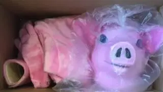 Kost&uuml;m Schwein Maskottchen Walking Act Lauffigur Herstellung Produktion Professionell Hochwertig
