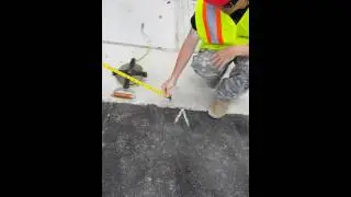 Laying out a 90 degree angle off a straight curb 12 16 20