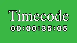 Timecode I Green Screen