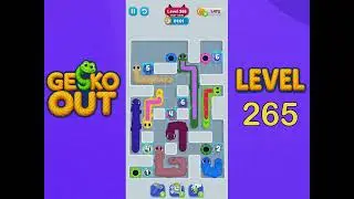 Gecko Out Level 265 Solution | Step by Step Walkthrough