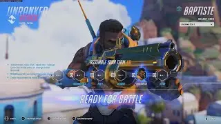 Overwatch Classic DPS Baptiste Gameplay (Season 16)